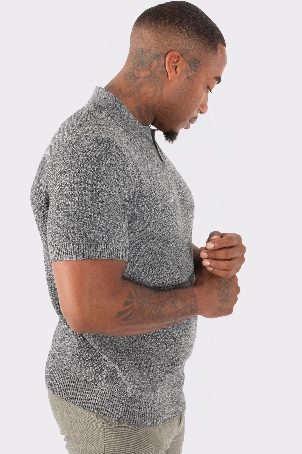 THE VENETO V NECK POLO - Image 2