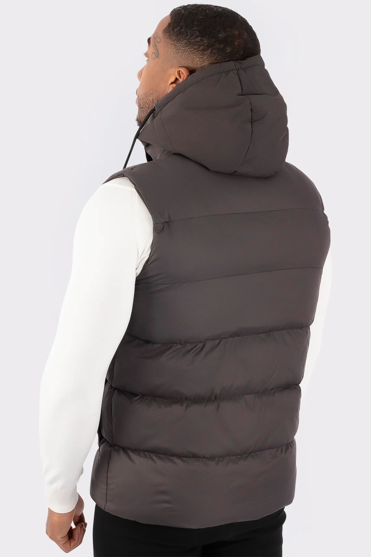 THE TWO-TONE HOODED BODYWARMER - Image 9
