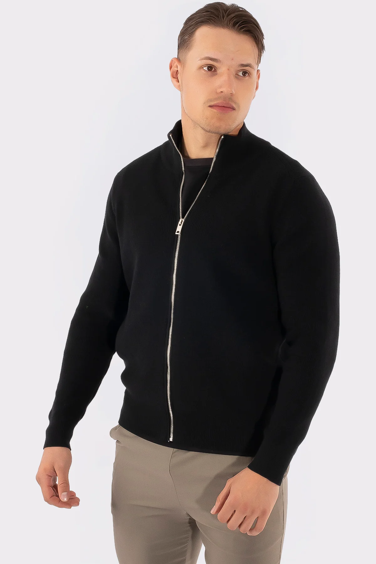 THE VALERIO FULL ZIP SWEATER - Image 16