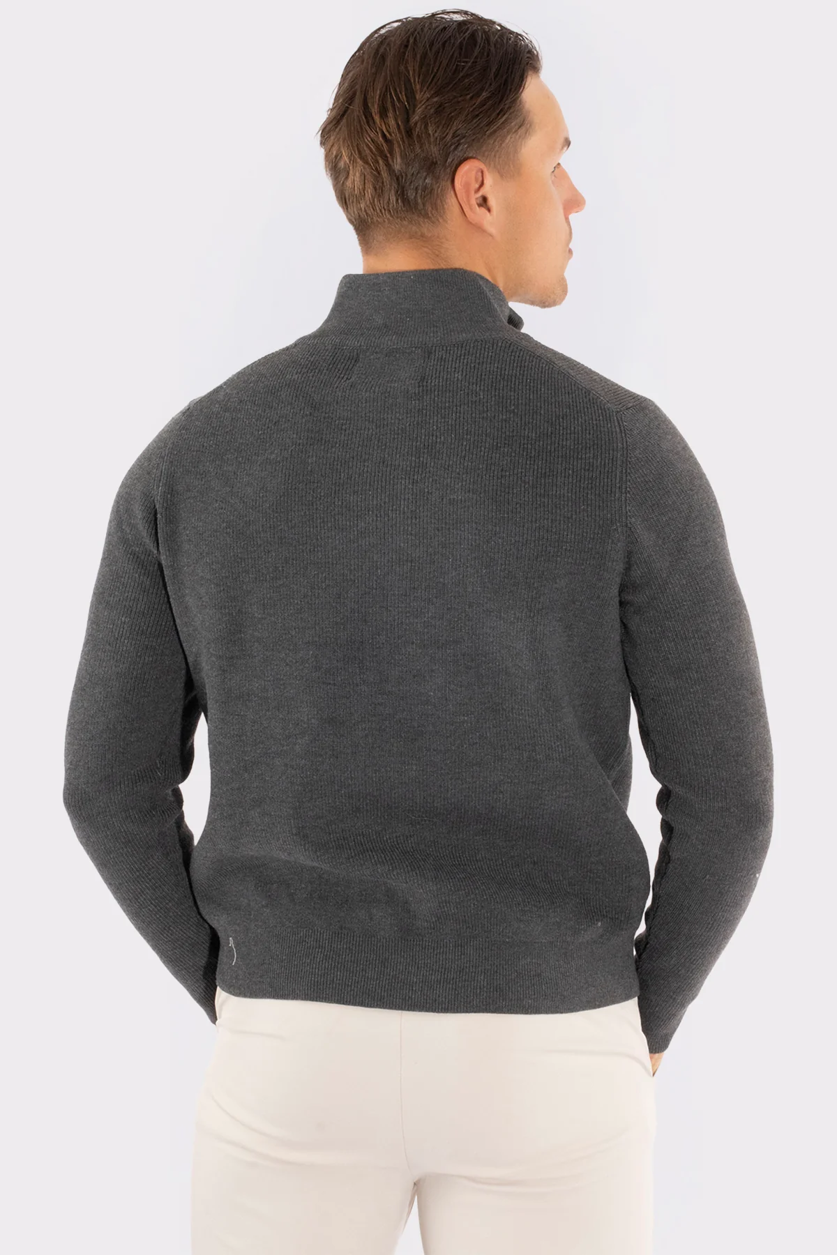 THE VALERIO FULL ZIP SWEATER - Image 3