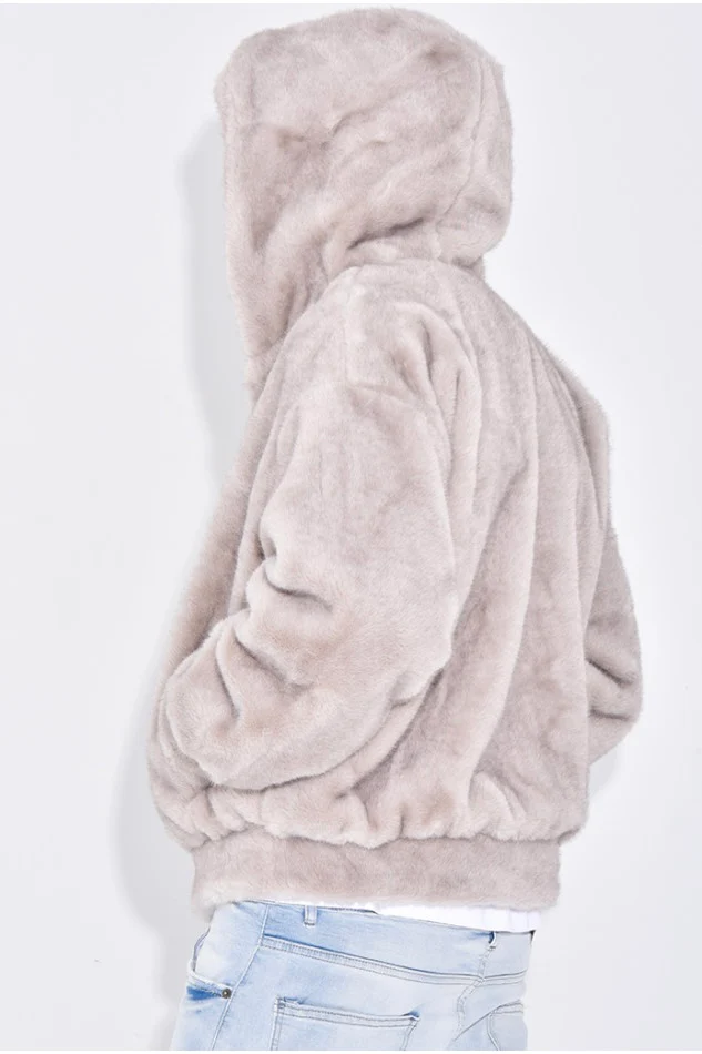 THE VELVET ZIPPED JACKET - Image 7