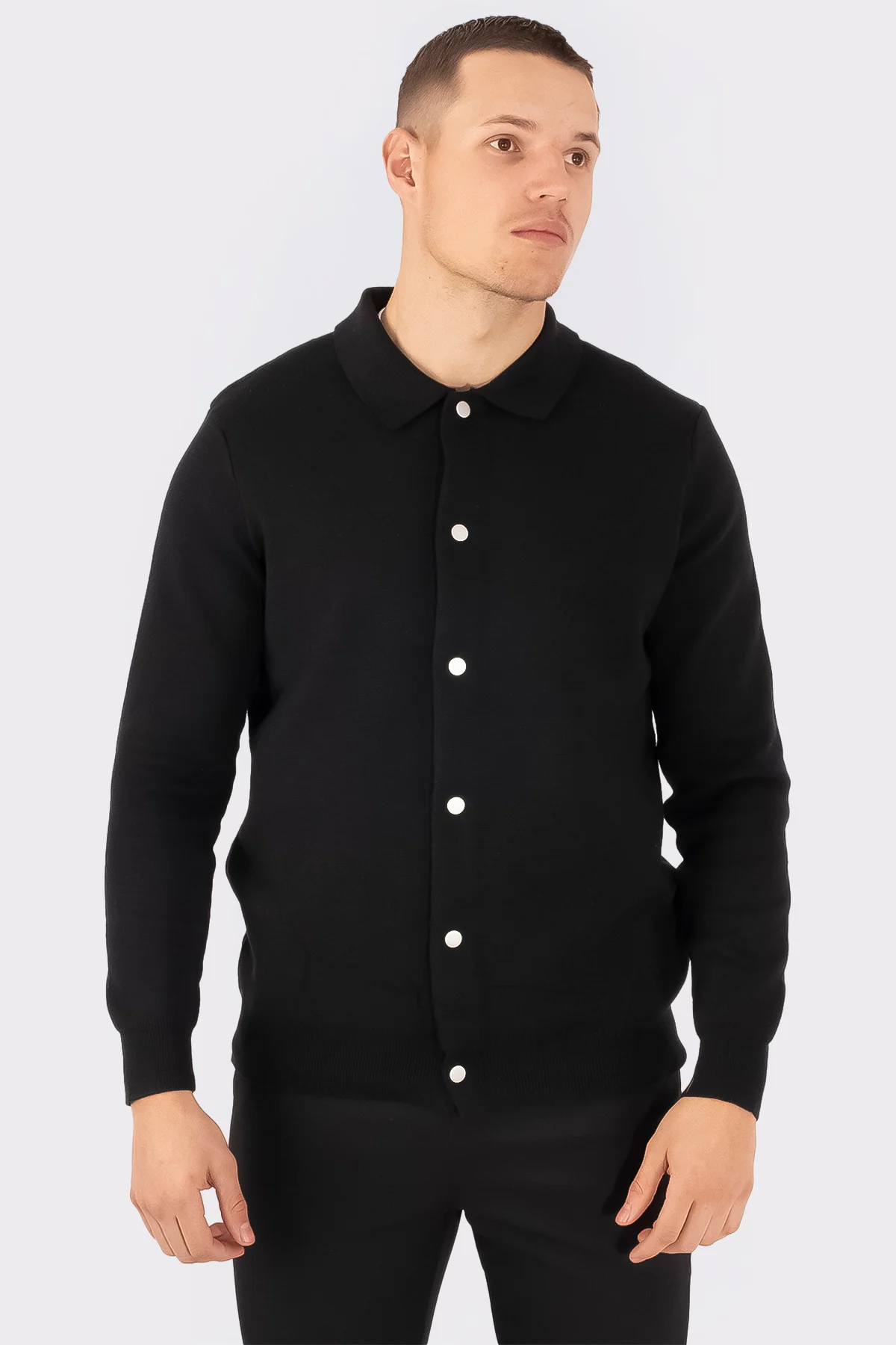 THE VENICE BUTTONED SWEATER - Image 7