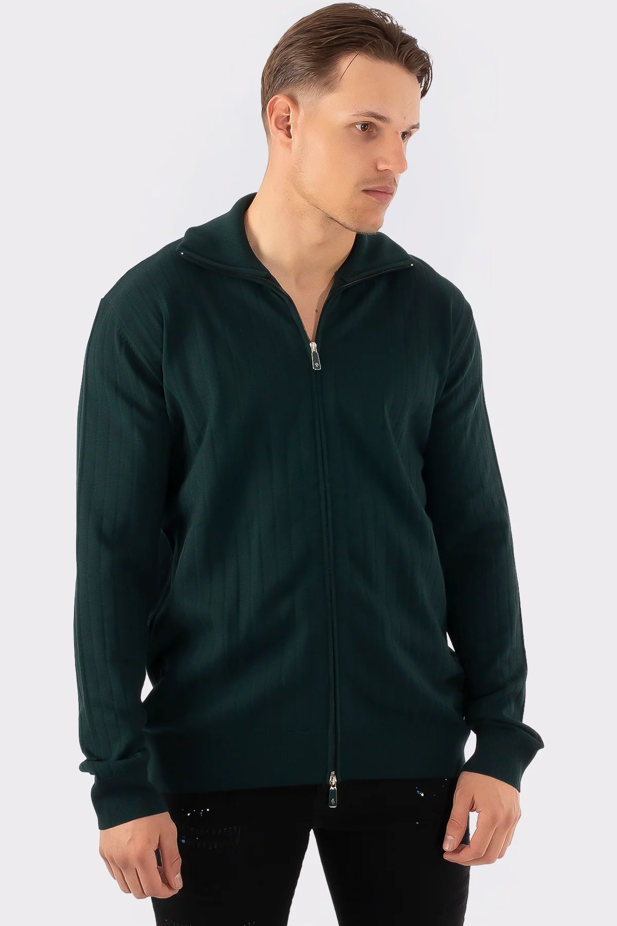 THE VENICE FULL ZIP SWEATER - Image 14