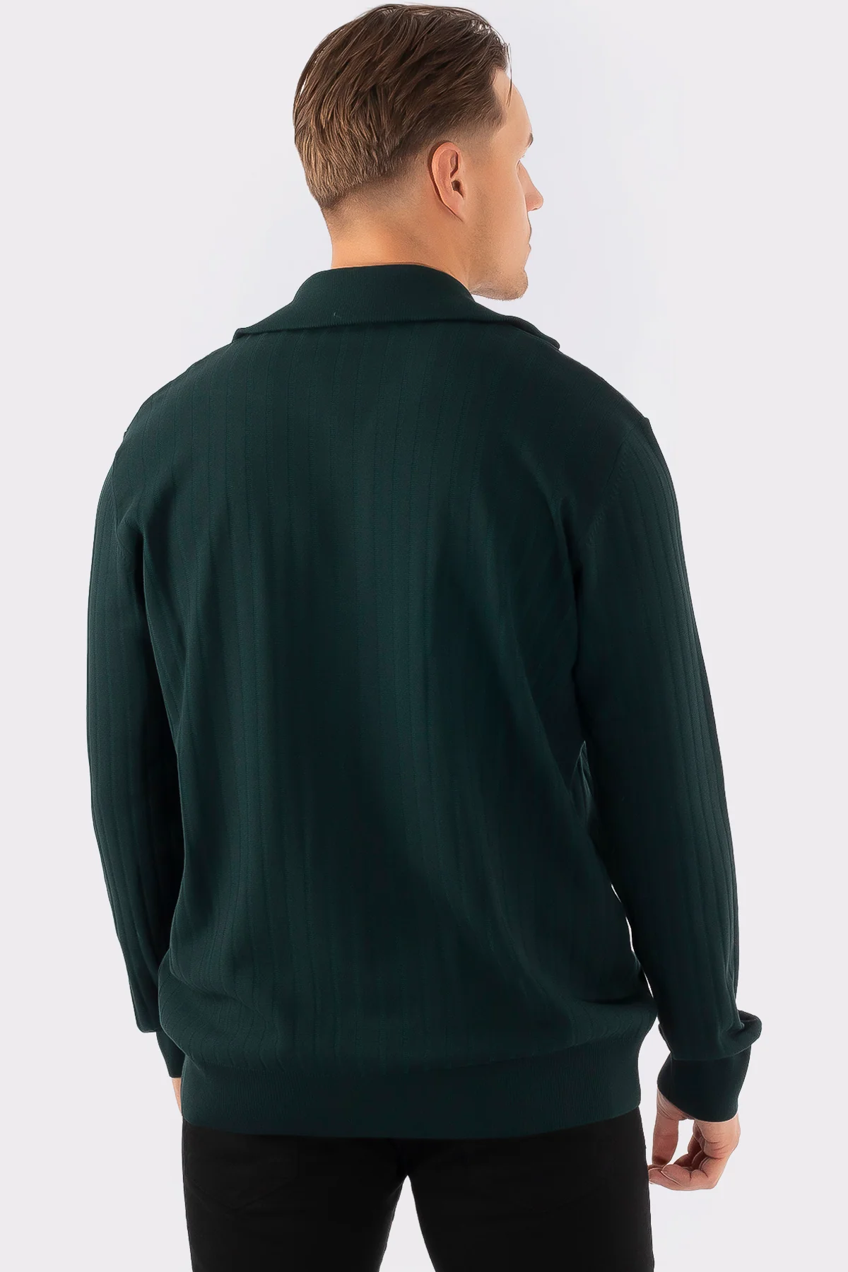 THE VENICE FULL ZIP SWEATER - Image 4