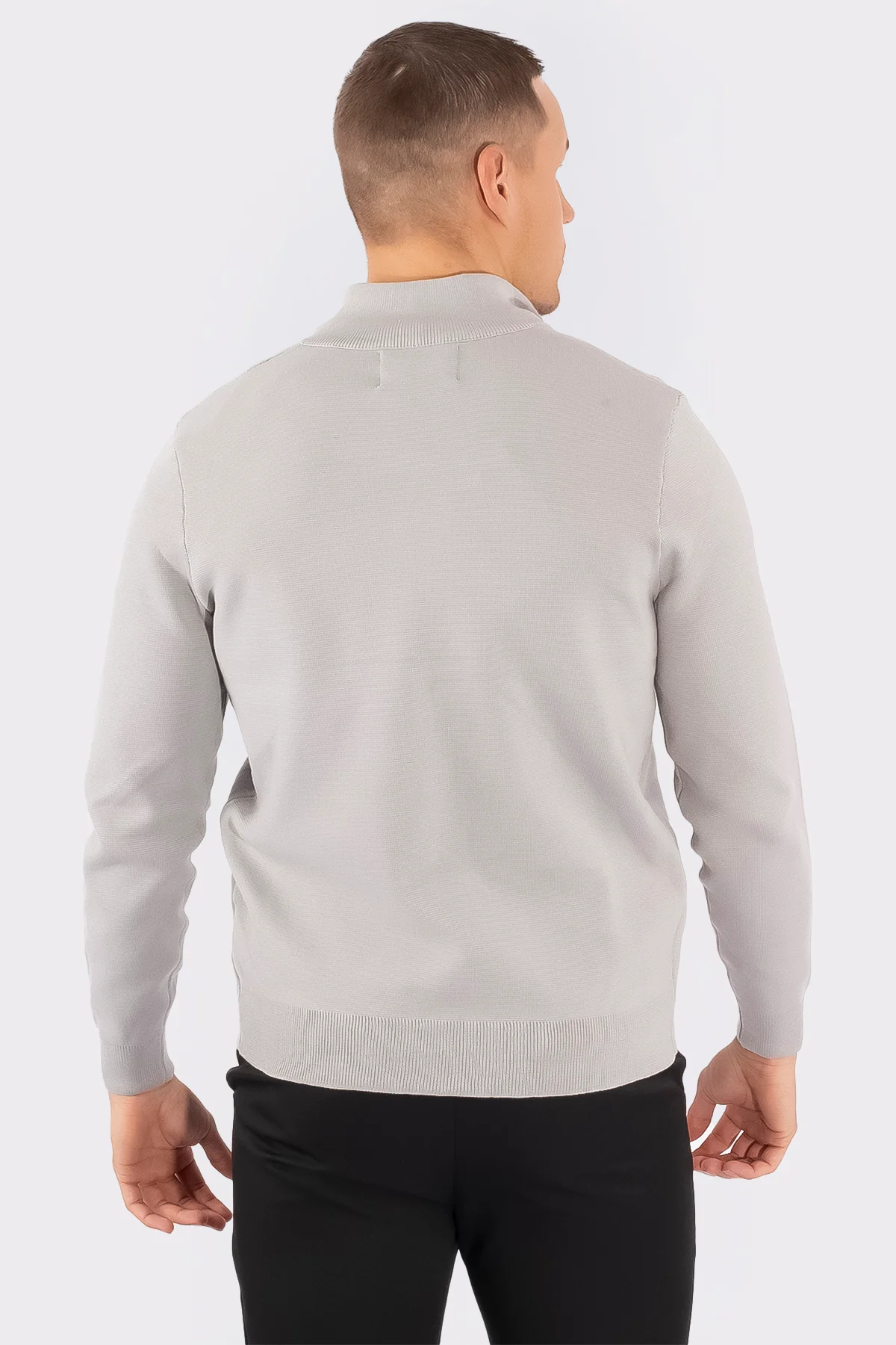 THE VICTOR FULL ZIP SWEATER - Image 5