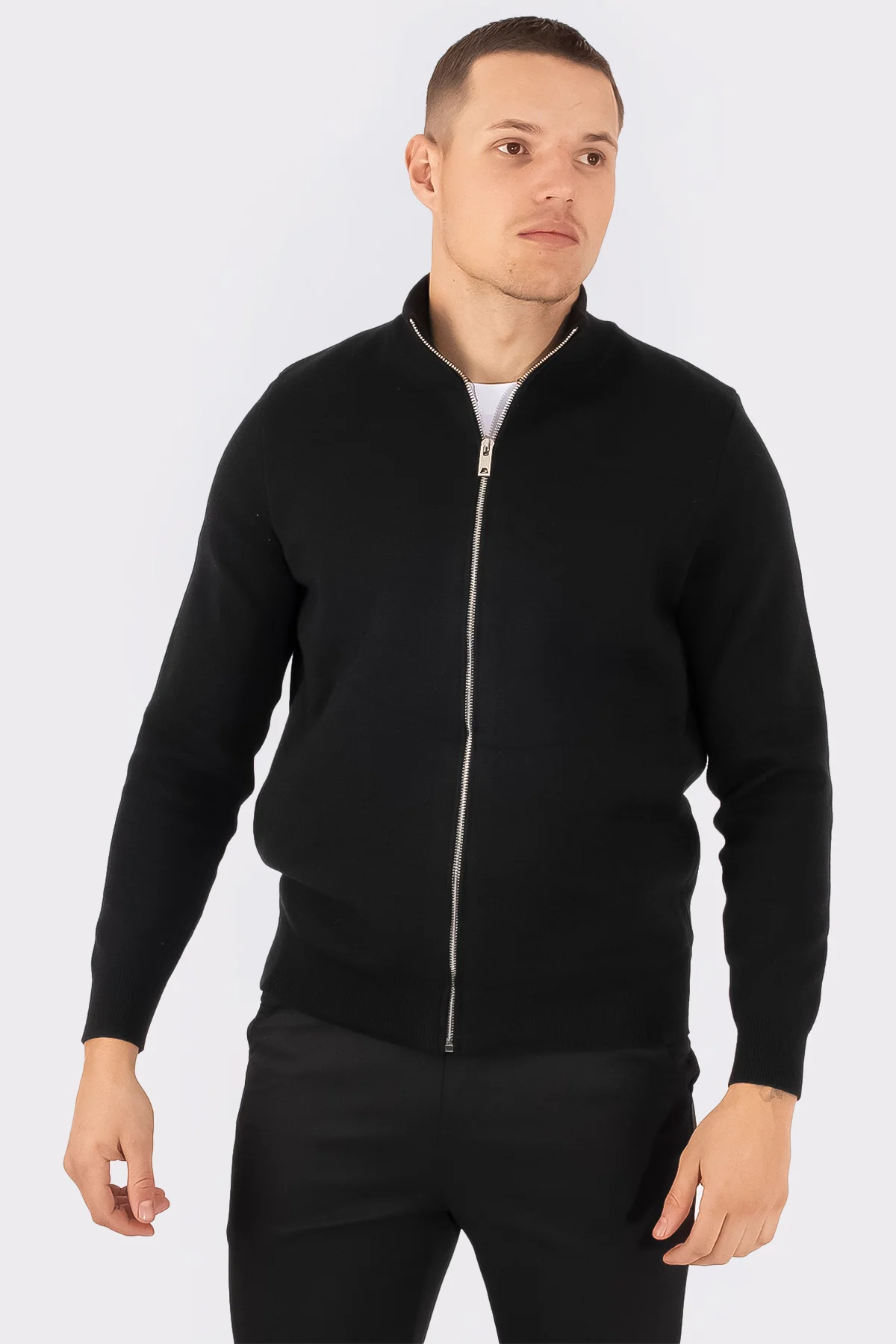 THE VICTOR FULL ZIP SWEATER - Image 6